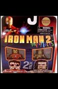Marvel Minimates (Exclusives) figure 52 Mark IV Iron Man and Battle Damaged Whiplash