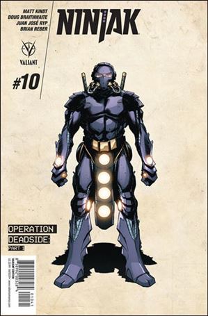 Ninjak (2015) issue 10-D Trevor Hairsine 1:10 Character Design Cover