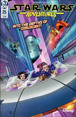 Star Wars Adventures (2017) issue 25-B Megan Levens Cover