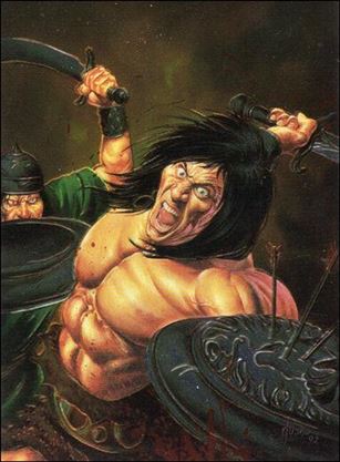 Conan III (Base Set) card 28 Savage Sword #200