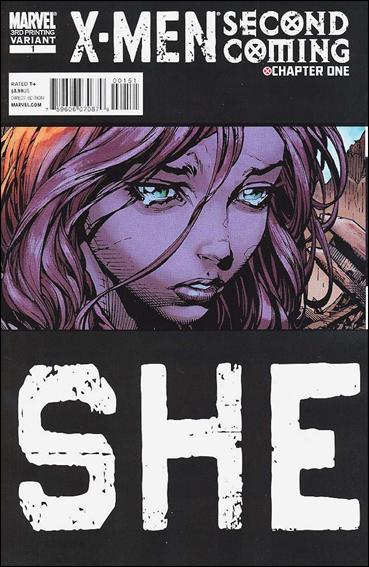 X-Men: Second Coming issue 1-F David Finch Cover (3rd Printing)