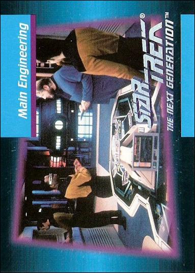Star Trek: The Next Generation - Inaugural Edition (Base Set) card 54 Main Engineering 