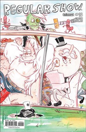 Regular Show issue 15-D Dustin Nguyen Connecting Cover
