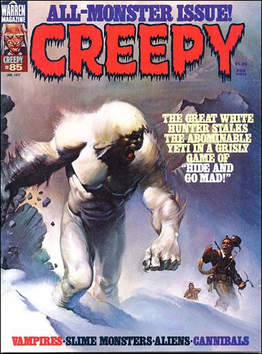 Creepy issue 85 Ken Kelly Cover