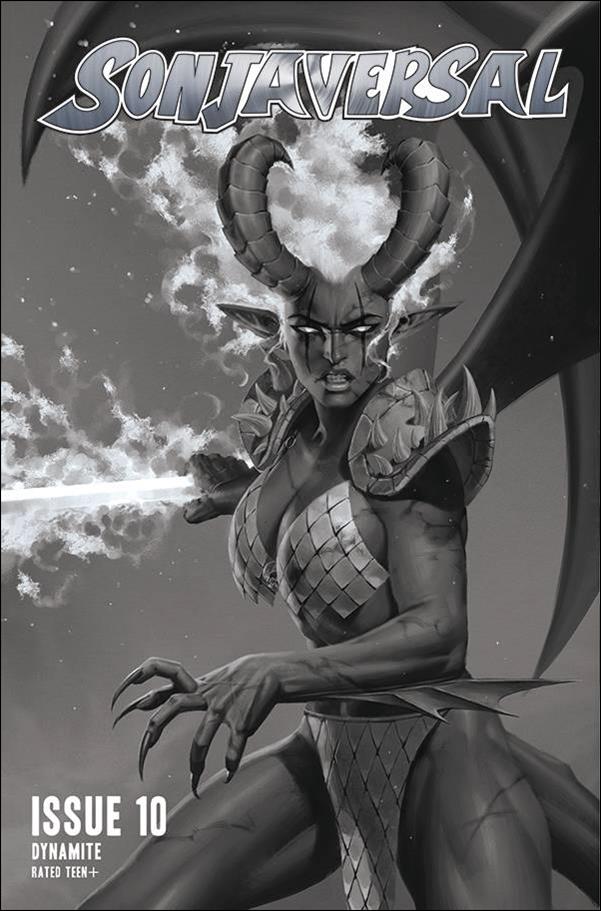 Sonjaversal issue 10-K Jung-Geun Yoon 1:20 Black & White Cover