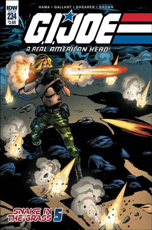 G.I. Joe: A Real American Hero issue 234 S L Gallant Cover