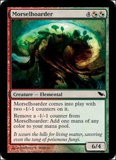Magic the Gathering: Shadowmoor (Base Set) card 212 Morselhoarder