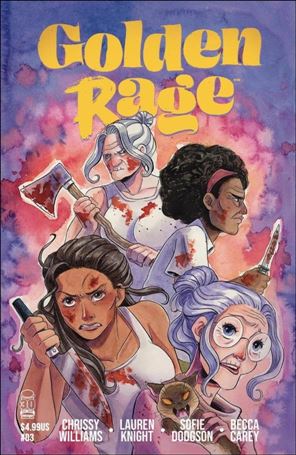 Golden Rage issue 3-B Emi Lenox Cover