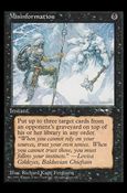 Magic the Gathering: Alliances (Base Set) card 56 Misinformation