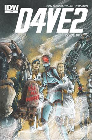 D4VE2 issue 3 Standard Cover