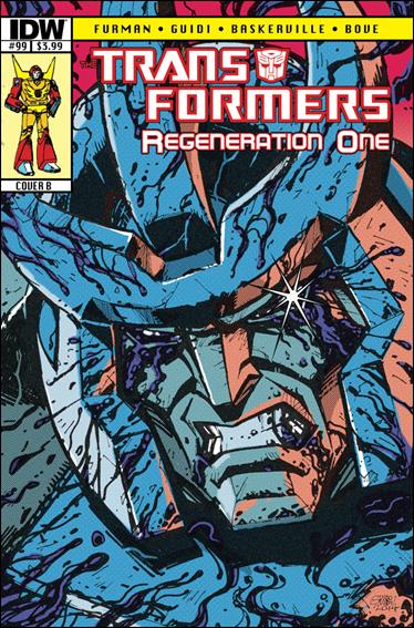 Transformers: Regeneration One issue 99-B Guido Guidi Cover