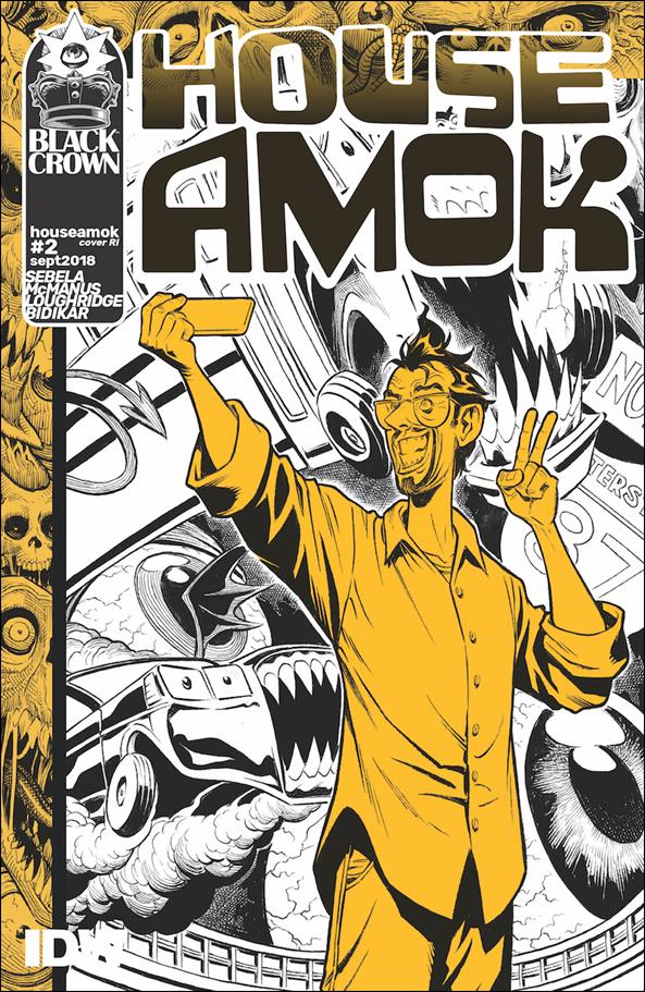 House Amok issue 2-C Shawn McManus 1:10 Cover