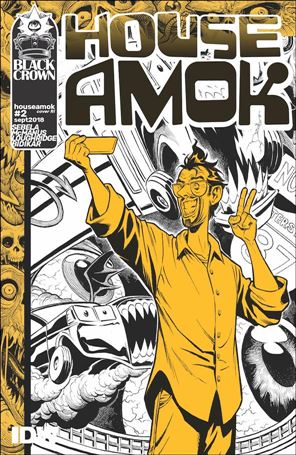 House Amok issue 2-C Shawn McManus 1:10 Cover