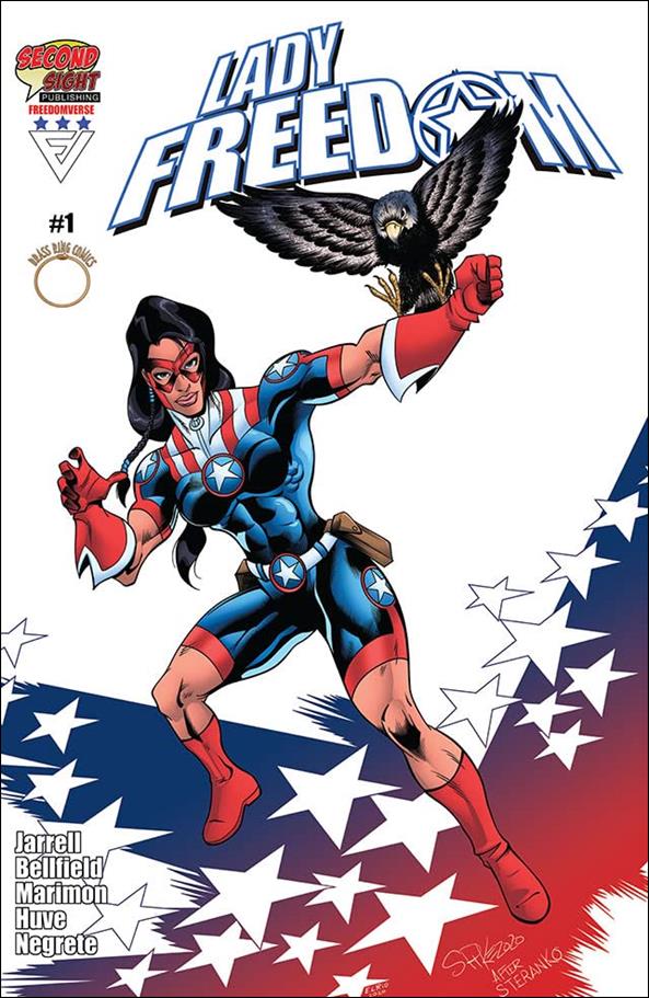 Lady Freedom issue 1 Spike Jarrell Cover