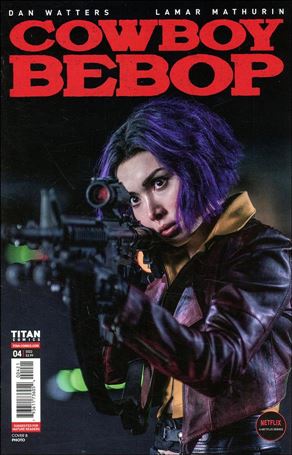 Cowboy Bebop issue 4-B Photo Cover
