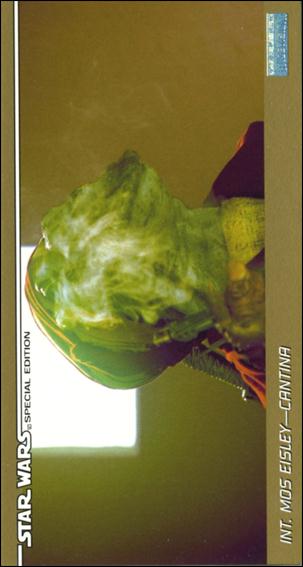 Star Wars Trilogy Special Edition Widevision  (Base Set) card 23 Int. Mos Eisley - Cantina