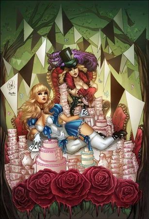 Grimm Fairy Tales Presents Wonderland issue 50-I Sarah Giardina Islander Comics Cover 1/250