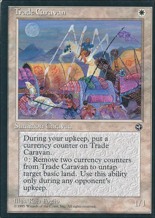 Magic the Gathering: Homelands (Base Set) card 19-B Trade Caravan