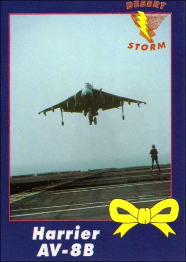 Operation Yellow Ribbon Desert Storm Trading Cards (Base Set) card 8