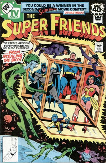 Super Friends (1976) issue 16-B Whitman Cover