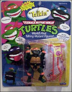 Teenage Mutant Ninja Turtles: Talkin' Turtles figure 3 Talkin' Michaelangelo