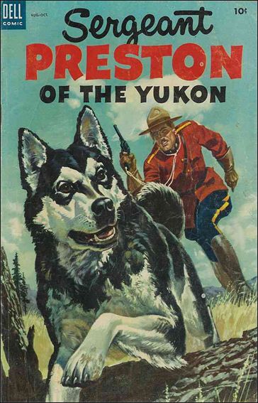 Sergeant Preston of the Yukon 8-A by Dell