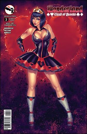 Grimm Fairy Tales Presents Wonderland: Clash of Queens issue 3-B Elias Chatzoudis Cover