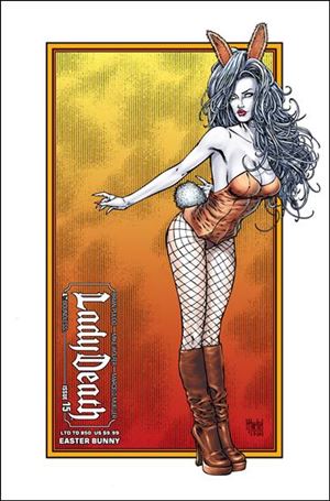 Lady Death (2010) issue 15-E Easter Bunny Cover 1/850