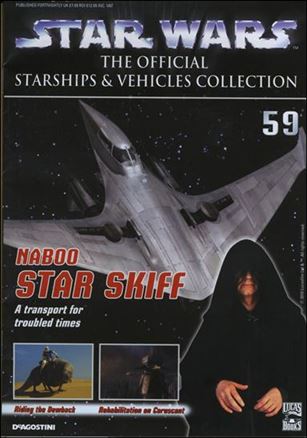 Star Wars: The Official Starships & Vehicles Collection issue 59 Naboo Star Skiff