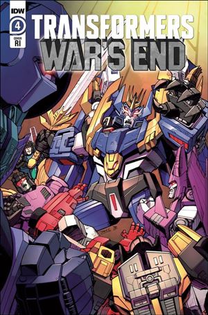 Transformers: War's End issue 4-C Dan Khanna 1:10 Cover