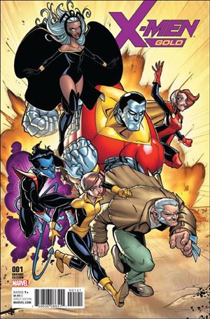 X-Men: Gold issue 1-F Billy Martin 1:50 Cover