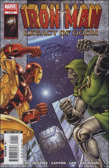 Iron Man: Legacy of Doom issue 1-C Dynamic Forces (signed by Ron Lim) 1/25