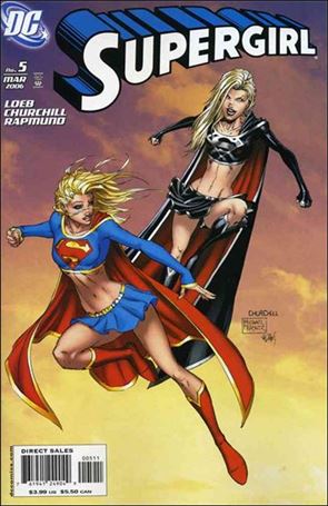 Supergirl (2005) issue 5 Ian Churchill & Michael Turner Cover