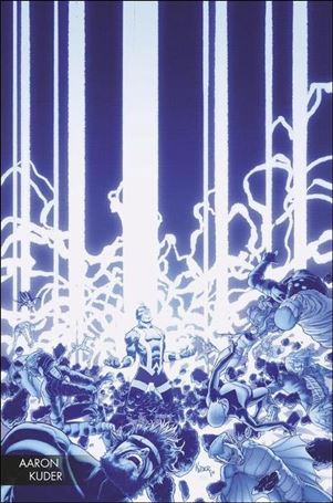 Death of the Inhumans issue 3-B Aaron Kuder Young Guns Connecting Cover