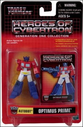 Transformers: Heroes of Cybertron (Generation One Collection) figure 7 Optimus Prime w/ Energon Axe