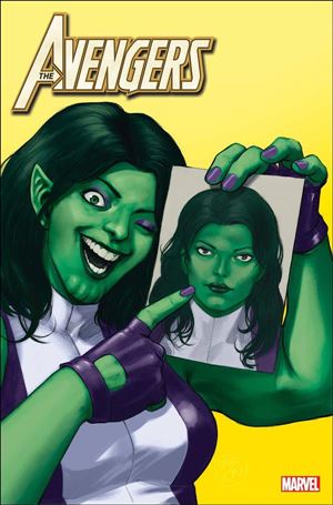Avengers (2018/07) issue 56-B David Lopez Skrull Cover