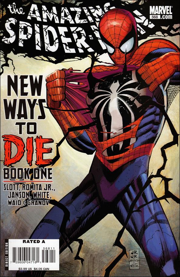 Amazing Spider-Man (1963) issue 568 John Romita Jr. Standard Cover