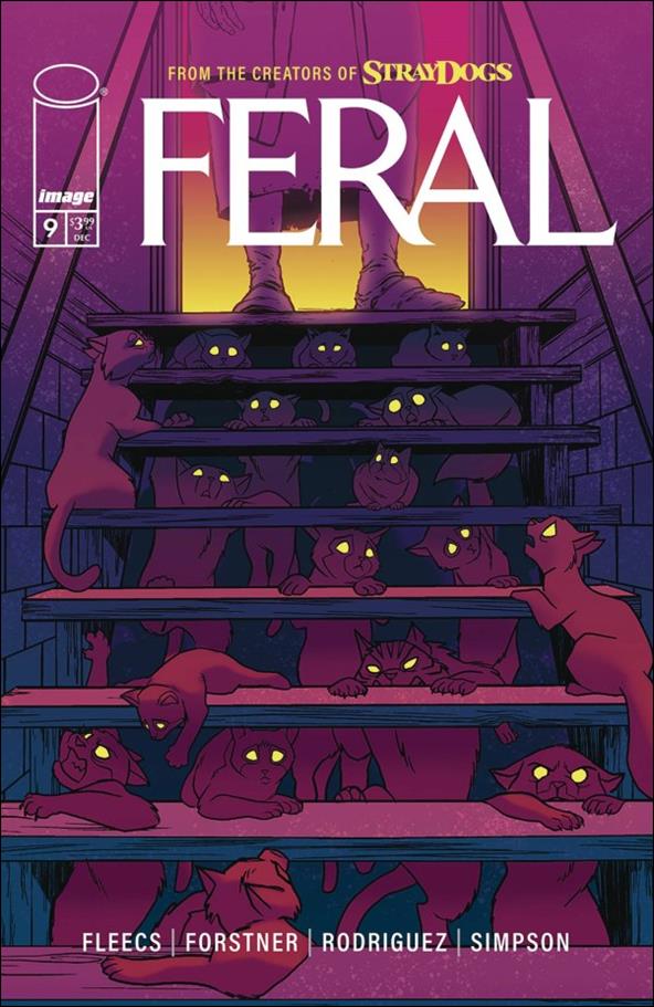 Feral (2024) issue 9 Tony Fleecs Cover