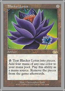 Magic the Gathering: Unglued (Base Set) card 70 Blacker Lotus