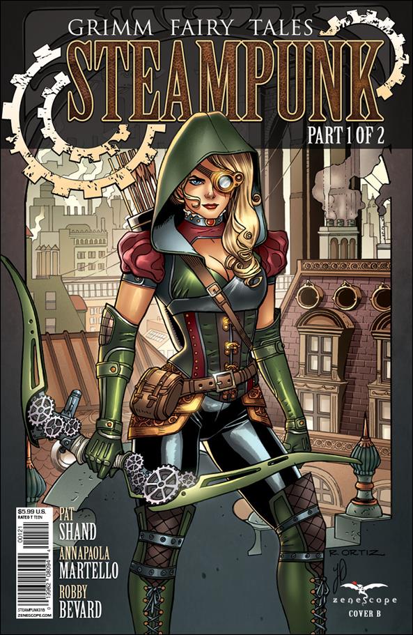 Grimm Fairy Tales: Steampunk issue 1-B Richard Ortiz Cover