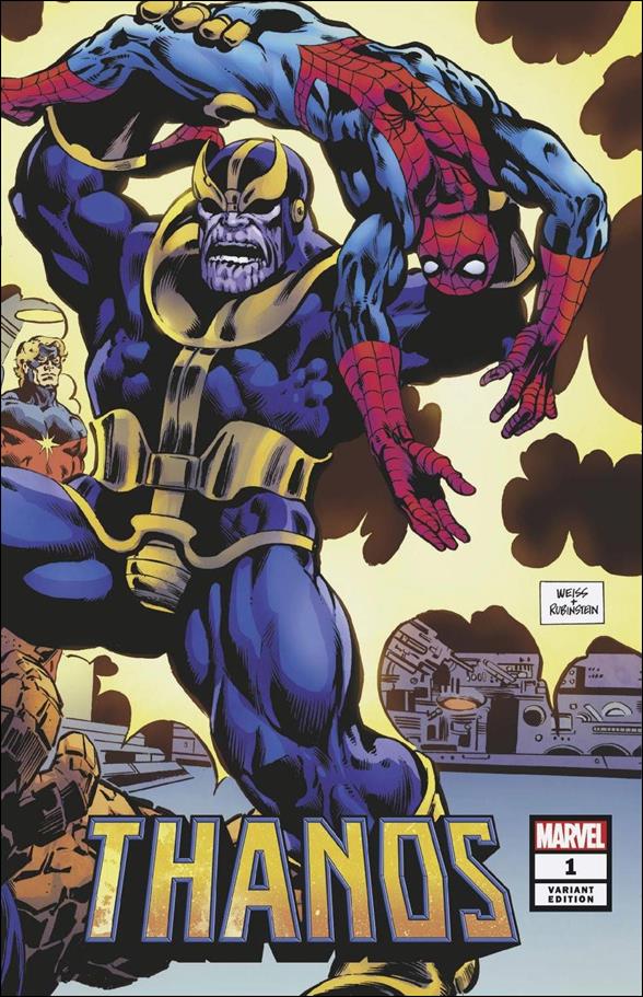 Thanos (2019) issue 1-H Alan Weiss 1:100 Wraparound Hidden Gem Cover