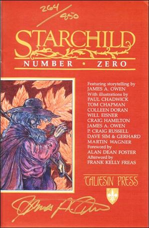 Starchild issue 0-B Signed by James A Owen 1/850