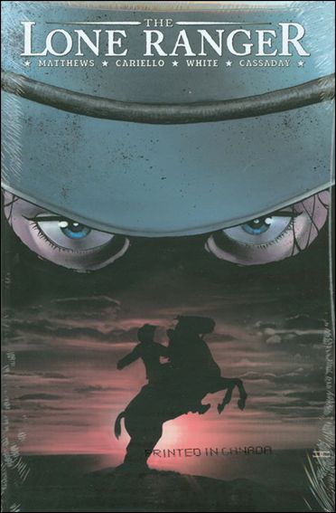 Lone Ranger issue 1-B Now & Forever - Direct Market Dust Jacket