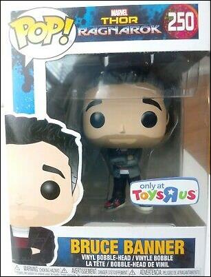 POP! Marvel figure 250 Bruce Banner (Toys R Us Exclusive)