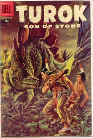 Turok, Son of Stone (1956) issue 7-B 15 Cent Price Cover