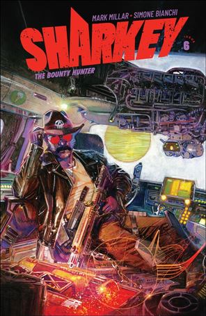 Sharkey the Bounty Hunter issue 6-C Tommy Lee Edwards Cover