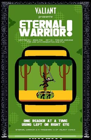 Eternal Warrior (2013) issue 2-C Donovan Santiago 8-Bit Cover