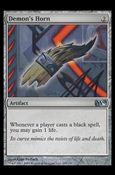 Magic the Gathering: 2010 Core Set (Base Set) card 209 Demon's Horn