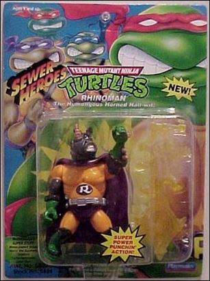 Teenage Mutant Ninja Turtles: Sewer Heroes figure 2 Rhinoman