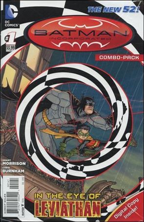 Batman Incorporated (2012) issue 1-C Unbagged Chris Burnham Cover Combo Pack